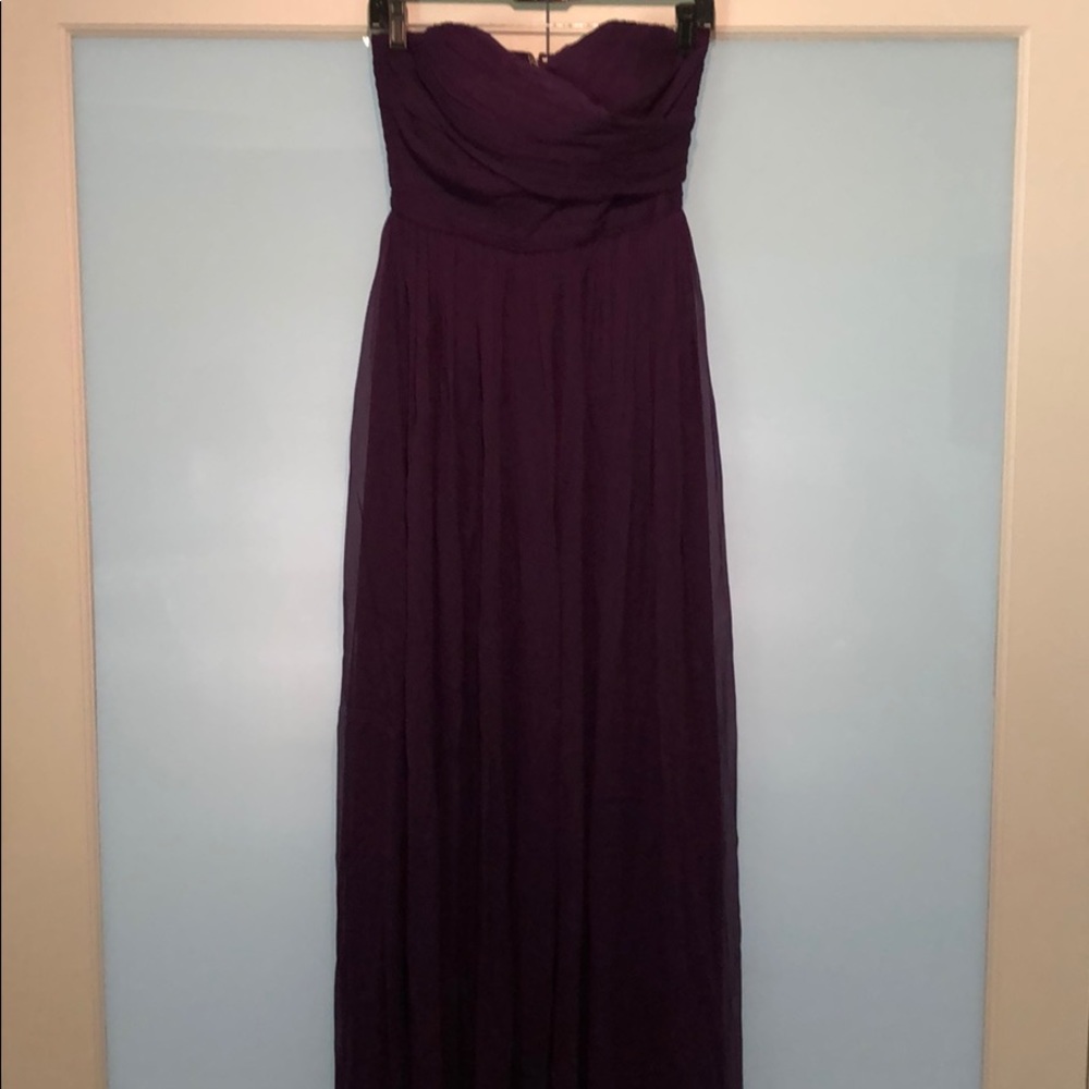 Strapless Bridesmaid Dress